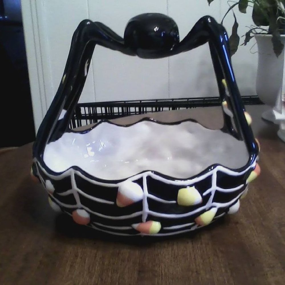 Halloween Spider Candy Dish